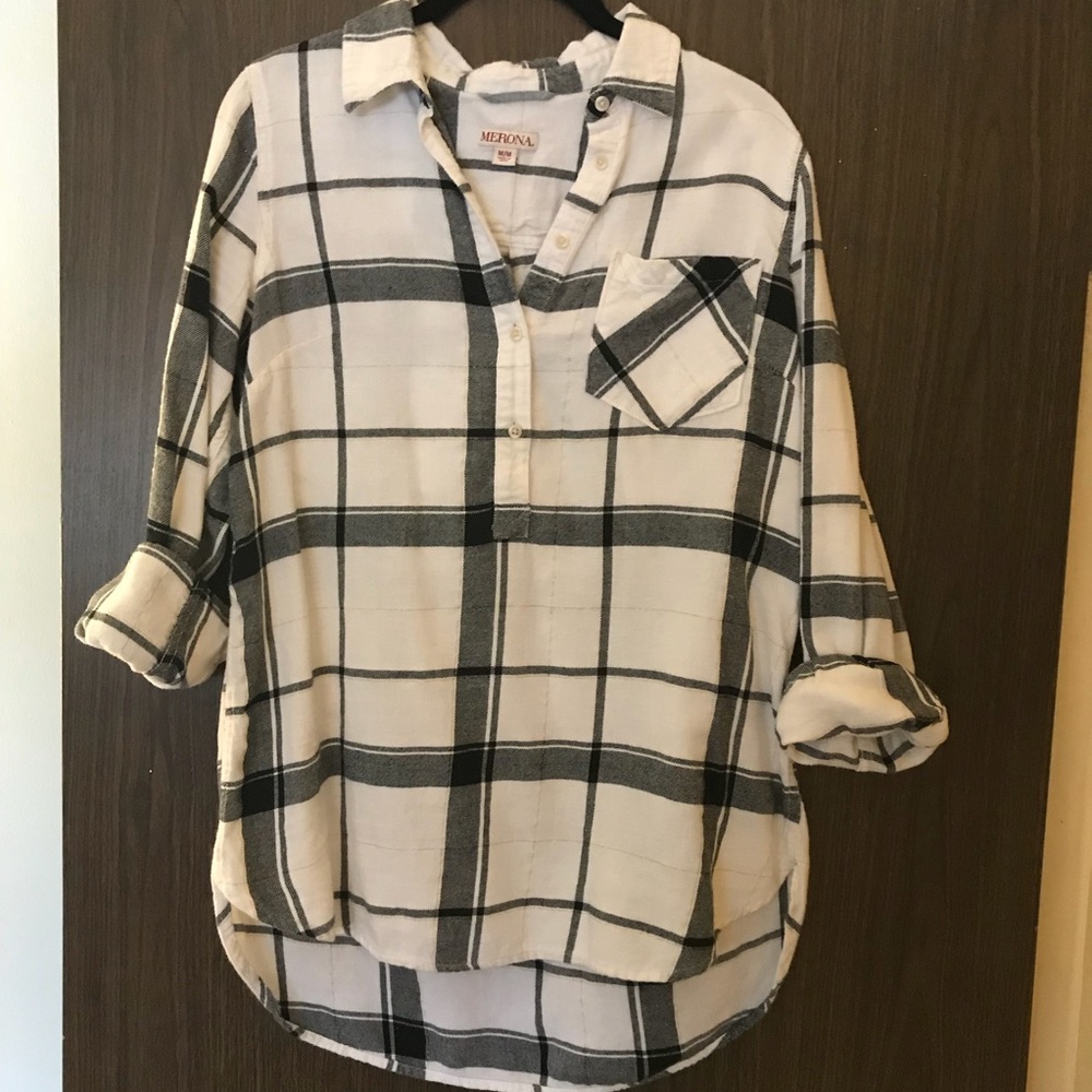 Merona Flannel Tunic